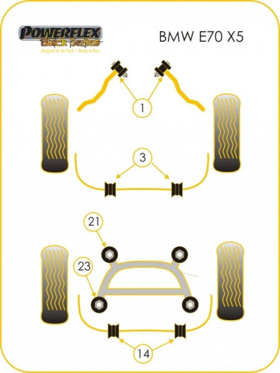 Rear Anti Roll Bar Mounting Bush